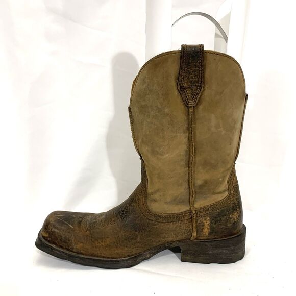 Ariat Men’s Brown Leather Western Cowboy Boot Size US 9 D main image 13